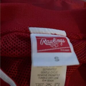 Rawlings Red Mesh Shirt